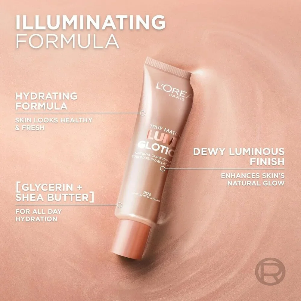 L'Oreal Paris Makeup True Match Lumi Glotion 902 Light 2 Pack